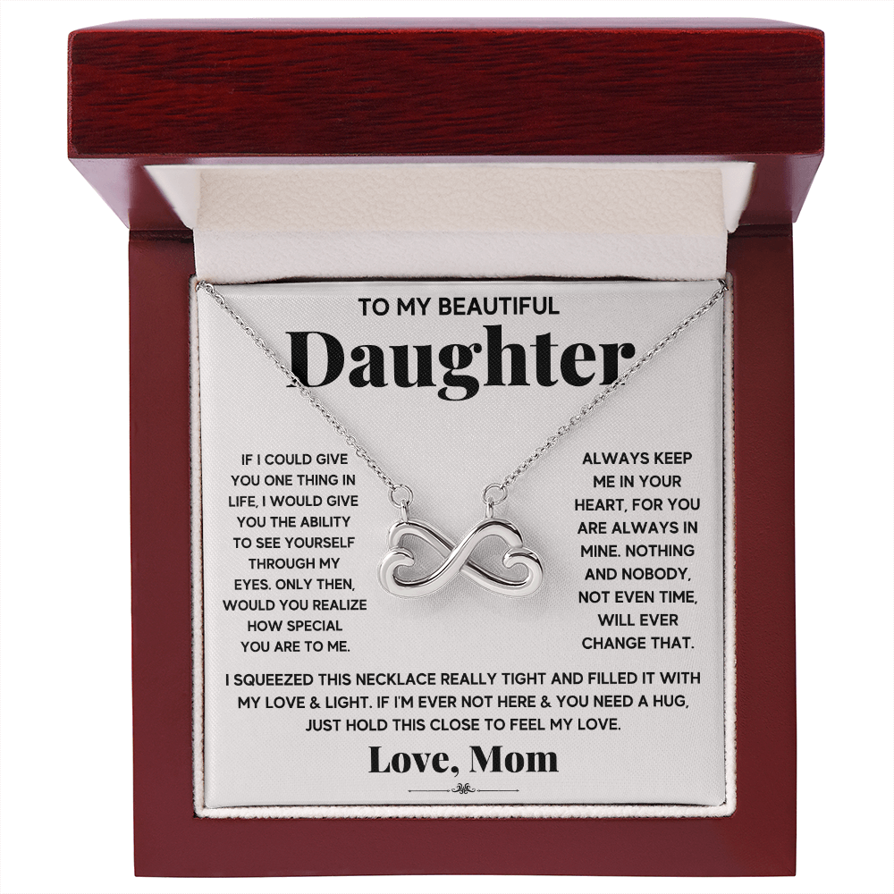 To My Beautiful Daughter, Just Hold This To Feel My Love