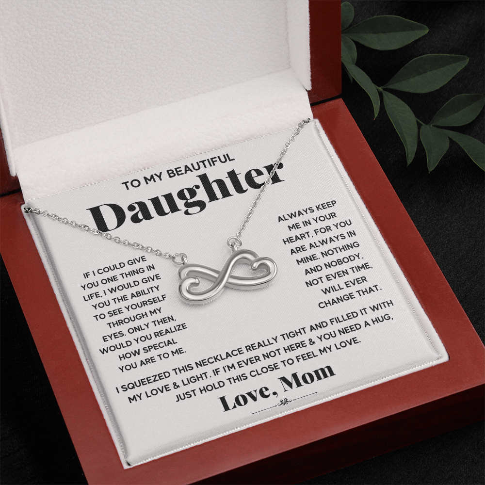 To My Beautiful Daughter, Just Hold This To Feel My Love