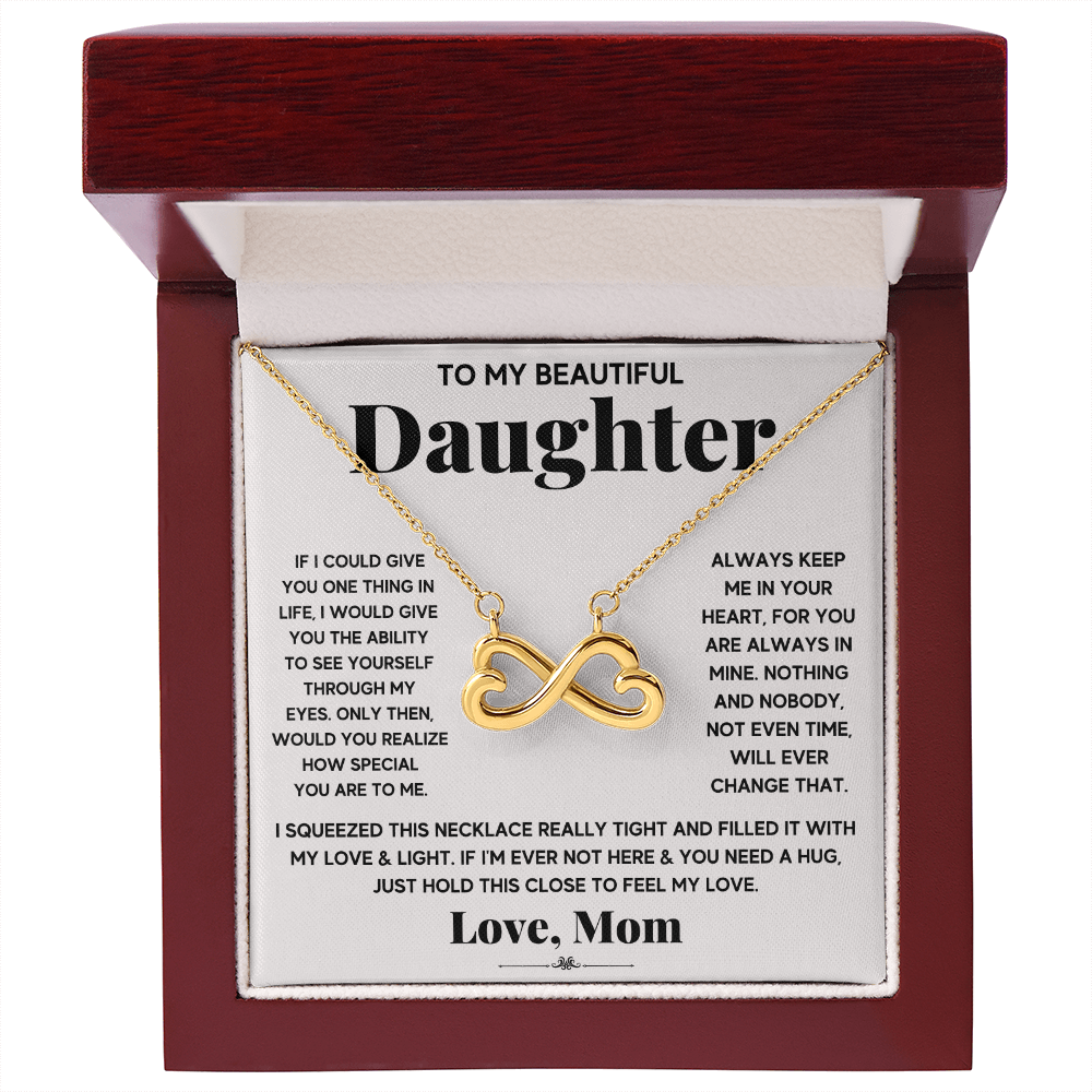 To My Beautiful Daughter, Just Hold This To Feel My Love