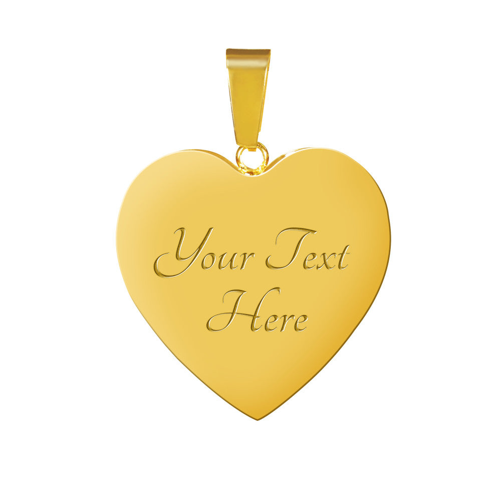 Luxury Heart Bangle - I Love You