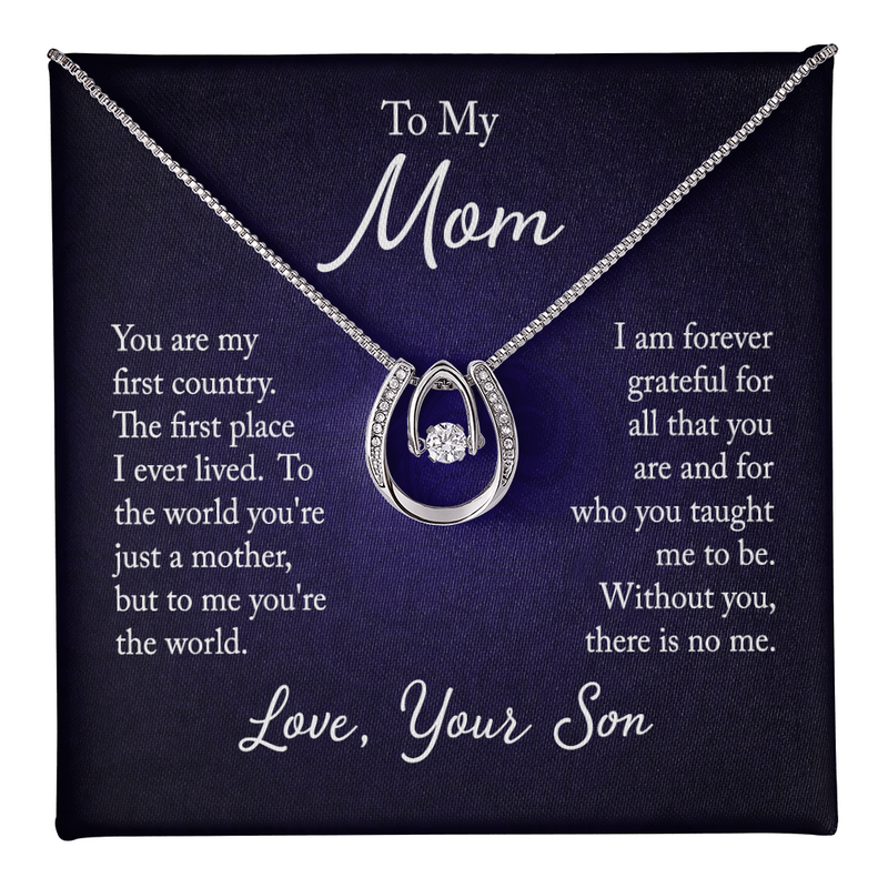 To My Mum - You are my first Country, Your Son