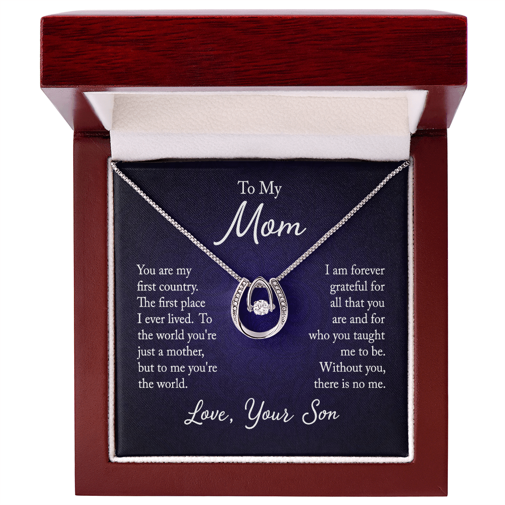 To My Mum - You are my first Country, Your Son