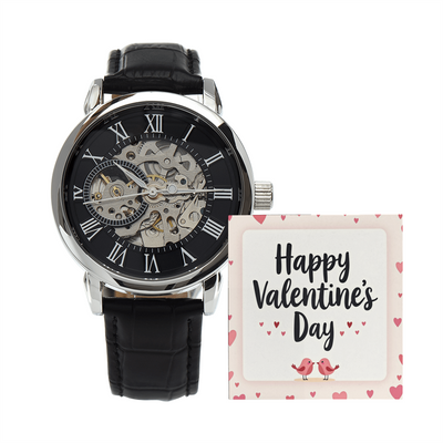 Automatic Mechanical Men's Openwork Watch - Gift to Him