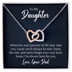 Everlasting Connection - Interlocking Hearts Necklace