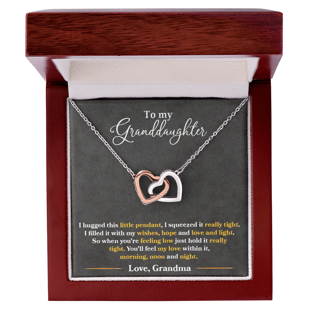 To My Granddaughter, You'll Feel My Love Within This