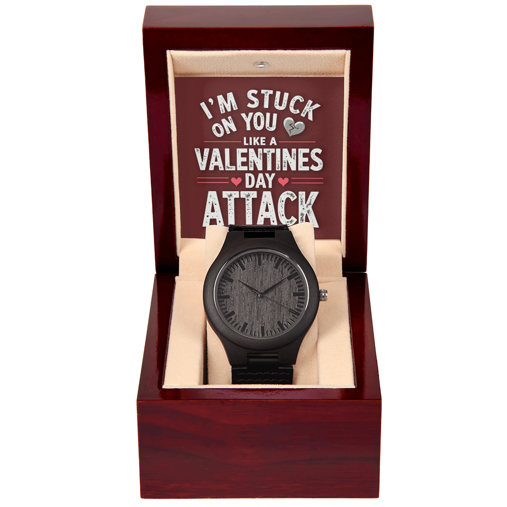 Wooden Men's Watch - Valentine Gift for him