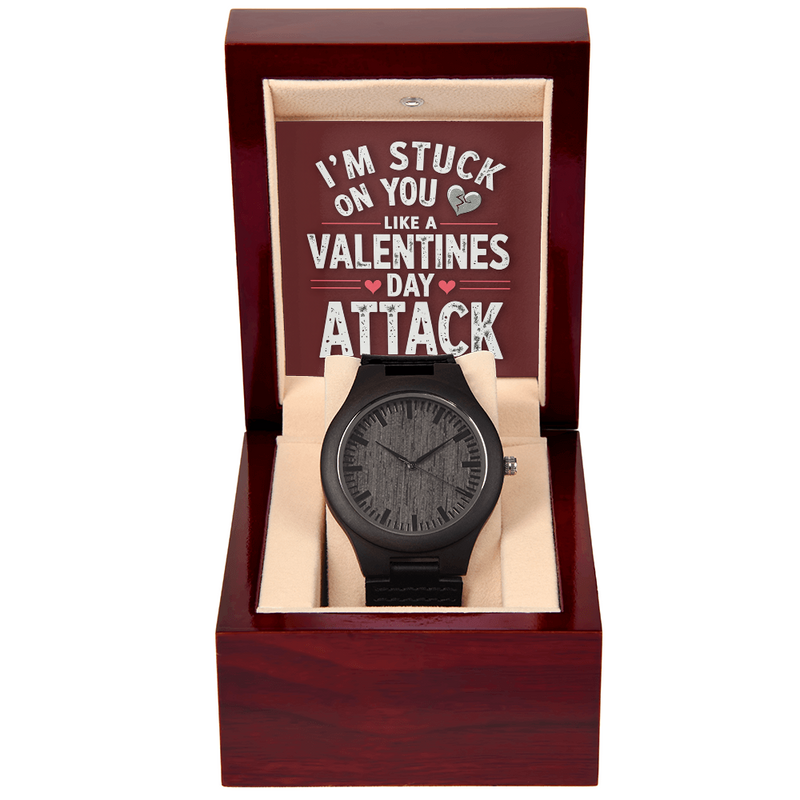 Wooden Men's Watch - Valentine Gift for him