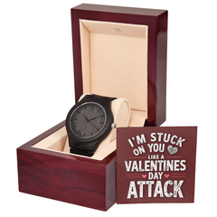 Wooden Men's Watch - Valentine Gift for him