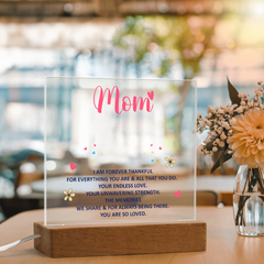 Mum's Keepsake Acrylic Plaque Bundle - A Timeless Expression of Love