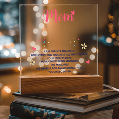 Mum's Keepsake Acrylic Plaque Bundle - A Timeless Expression of Love