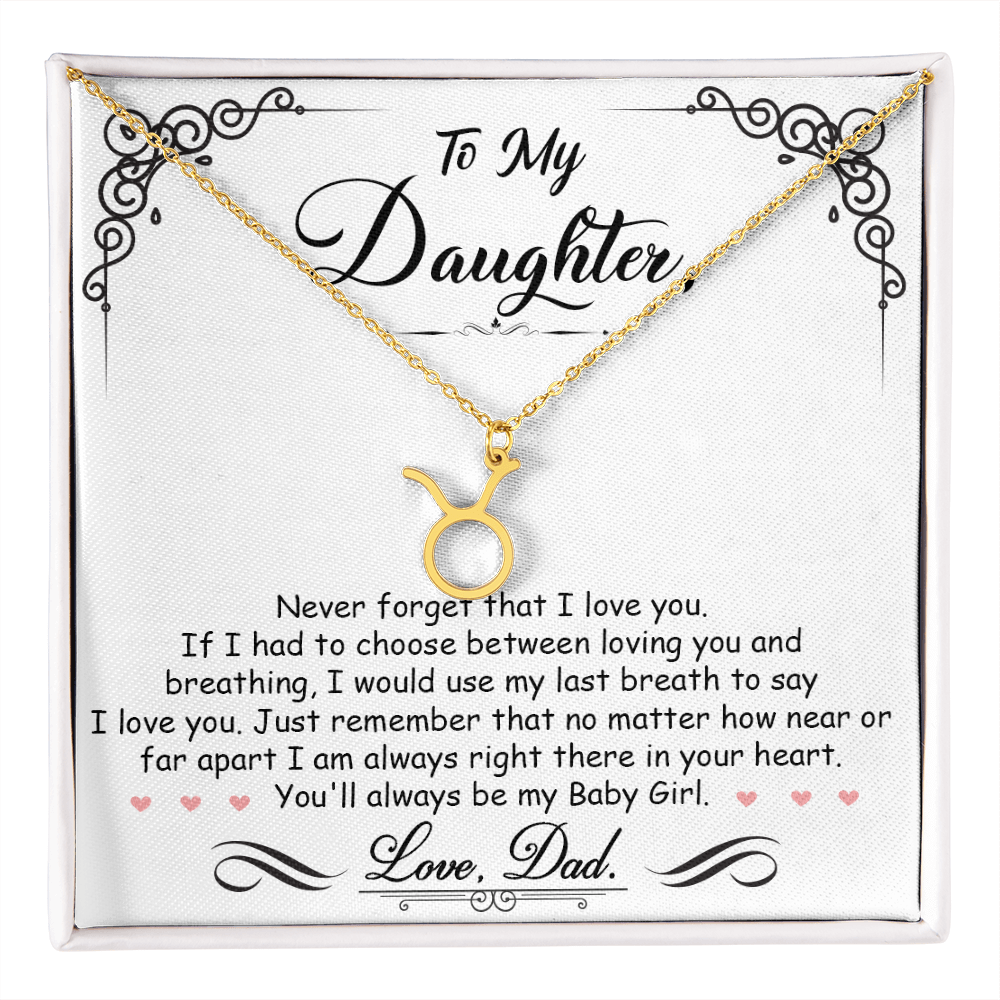 To My Daughter, I'm Always Right Here In Your Heart