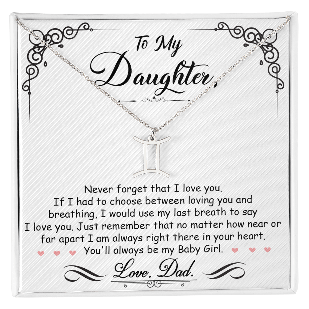 To My Daughter, I'm Always Right Here In Your Heart