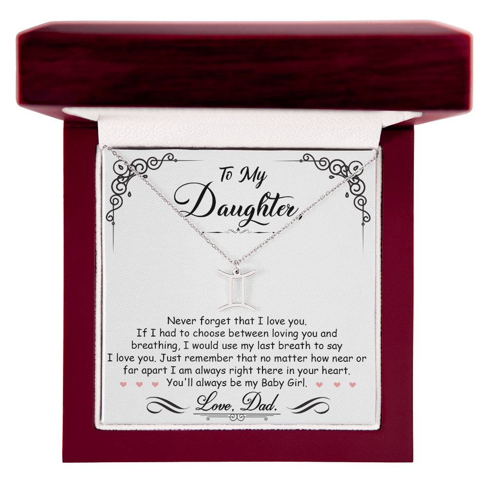 To My Daughter, I'm Always Right Here In Your Heart