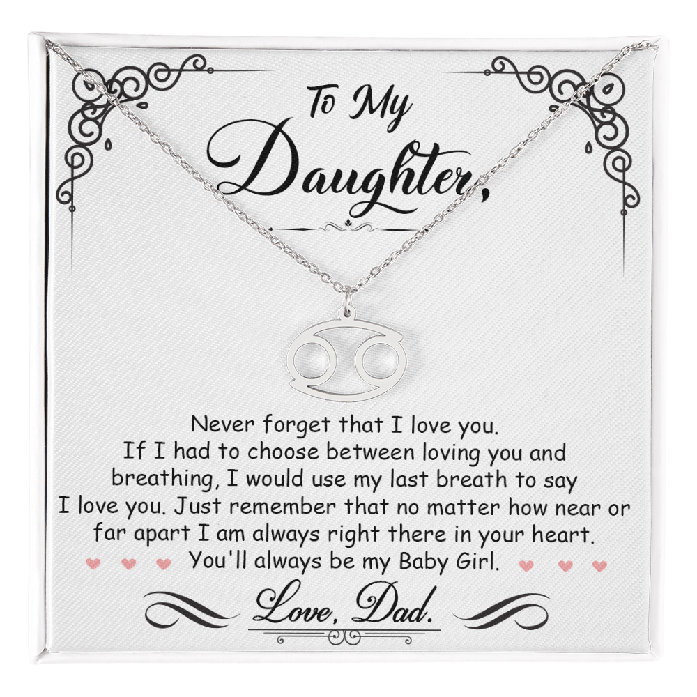 To My Daughter, I'm Always Right Here In Your Heart