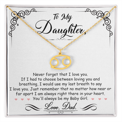 To My Daughter, I'm Always Right Here In Your Heart