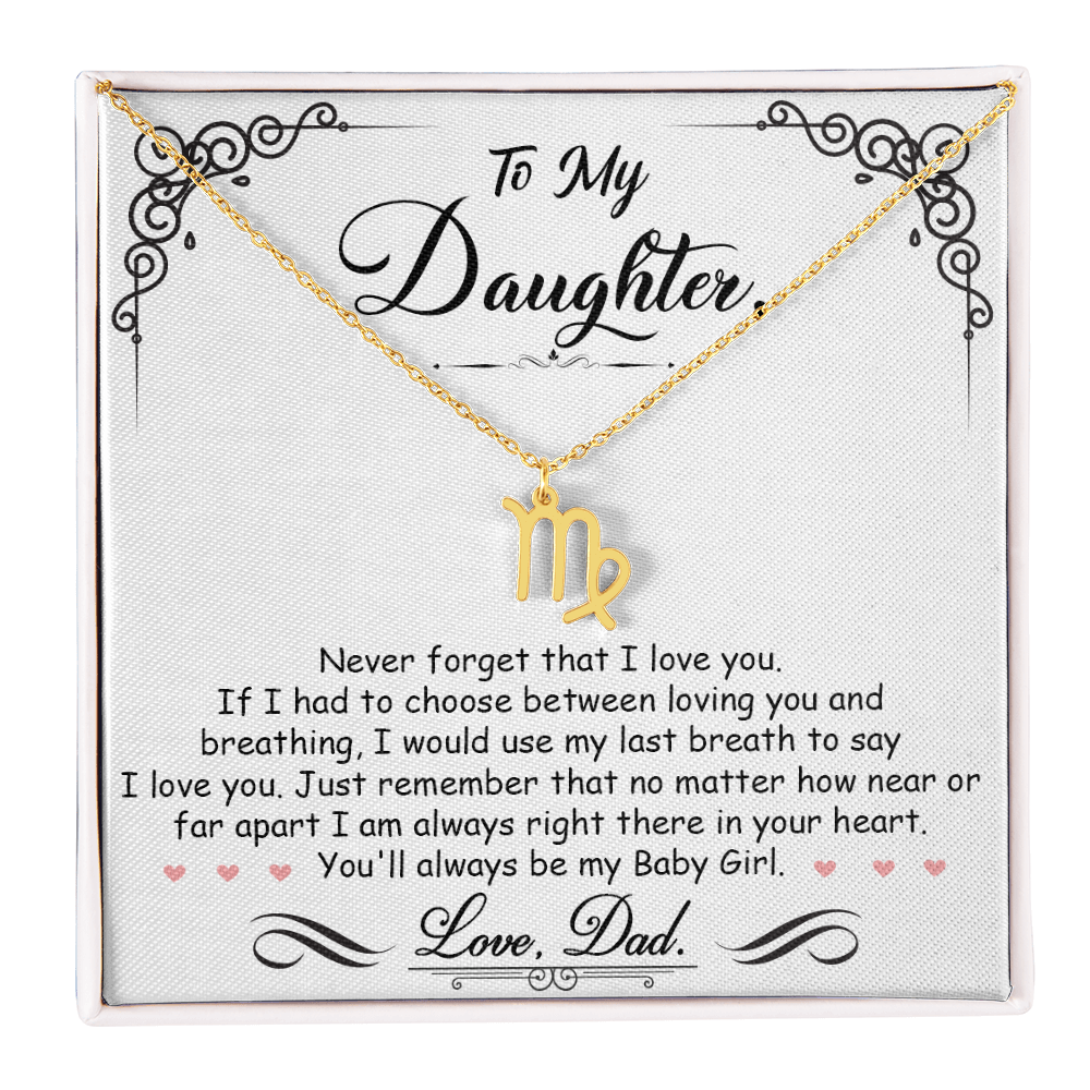 To My Daughter, I'm Always Right Here In Your Heart