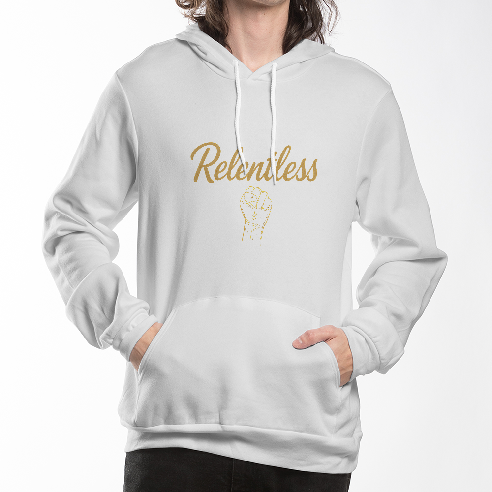 Urban Luxe Pullover Hoodie – 'Relentless'