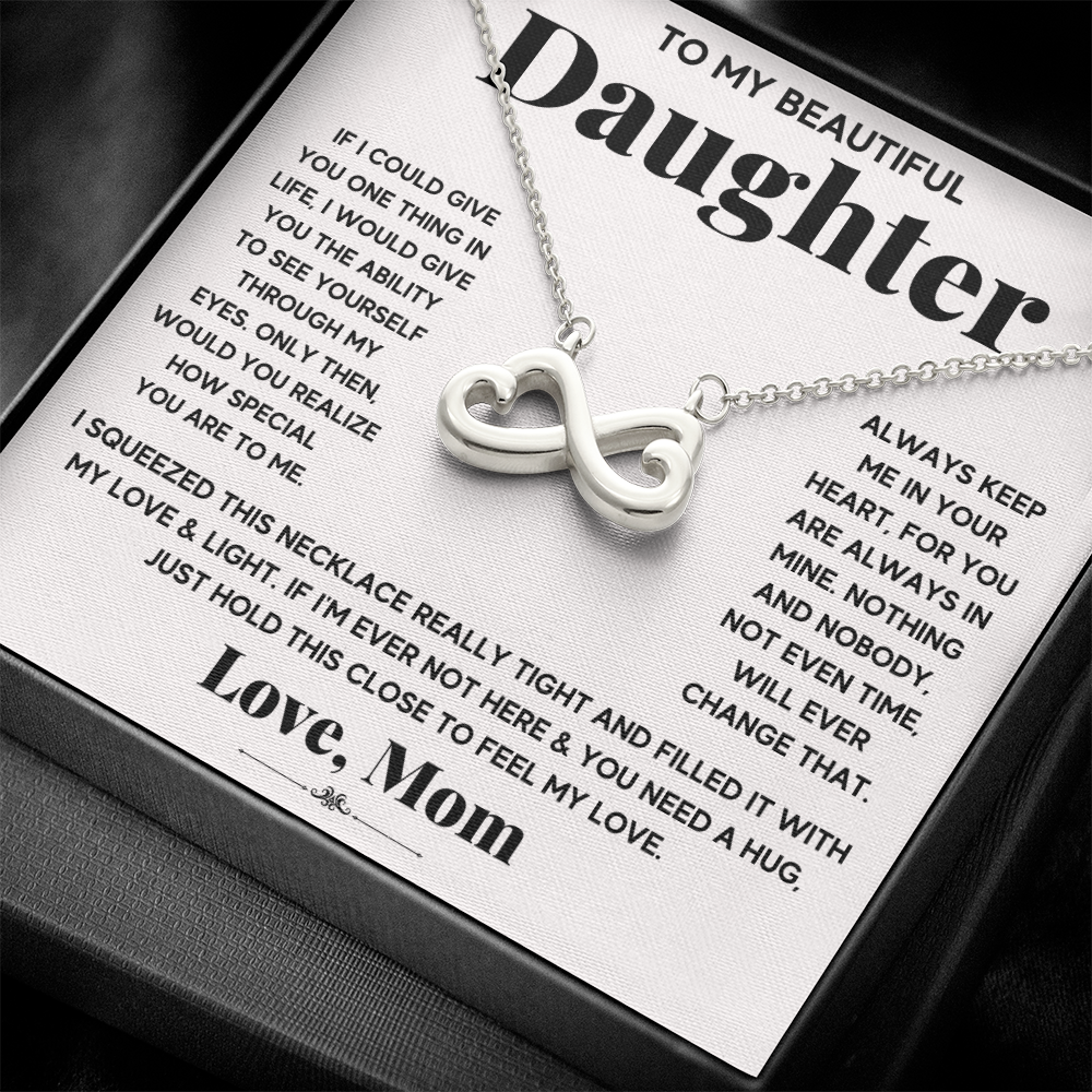 To My Beautiful Daughter, Just Hold This To Feel My Love