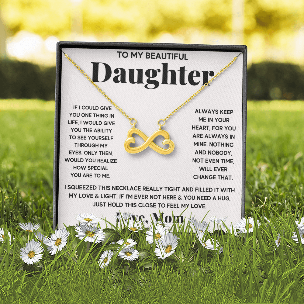 To My Beautiful Daughter, Just Hold This To Feel My Love