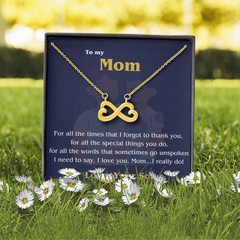 Endless Love Necklace - To Mom, Love, your Son 💙✨
