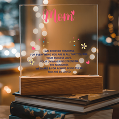 Mum's Keepsake Acrylic Plaque Bundle - A Timeless Expression of Love