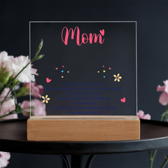 Mum's Keepsake Acrylic Plaque Bundle - A Timeless Expression of Love
