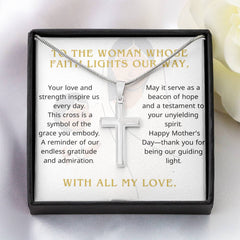 Faith Cross Necklace