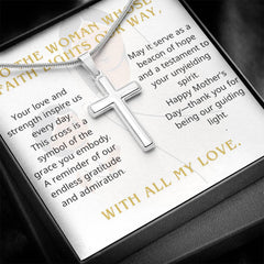Faith Cross Necklace
