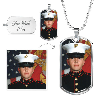 Custom Engraved Dog Tag Necklace – Personalized for Pets & People
