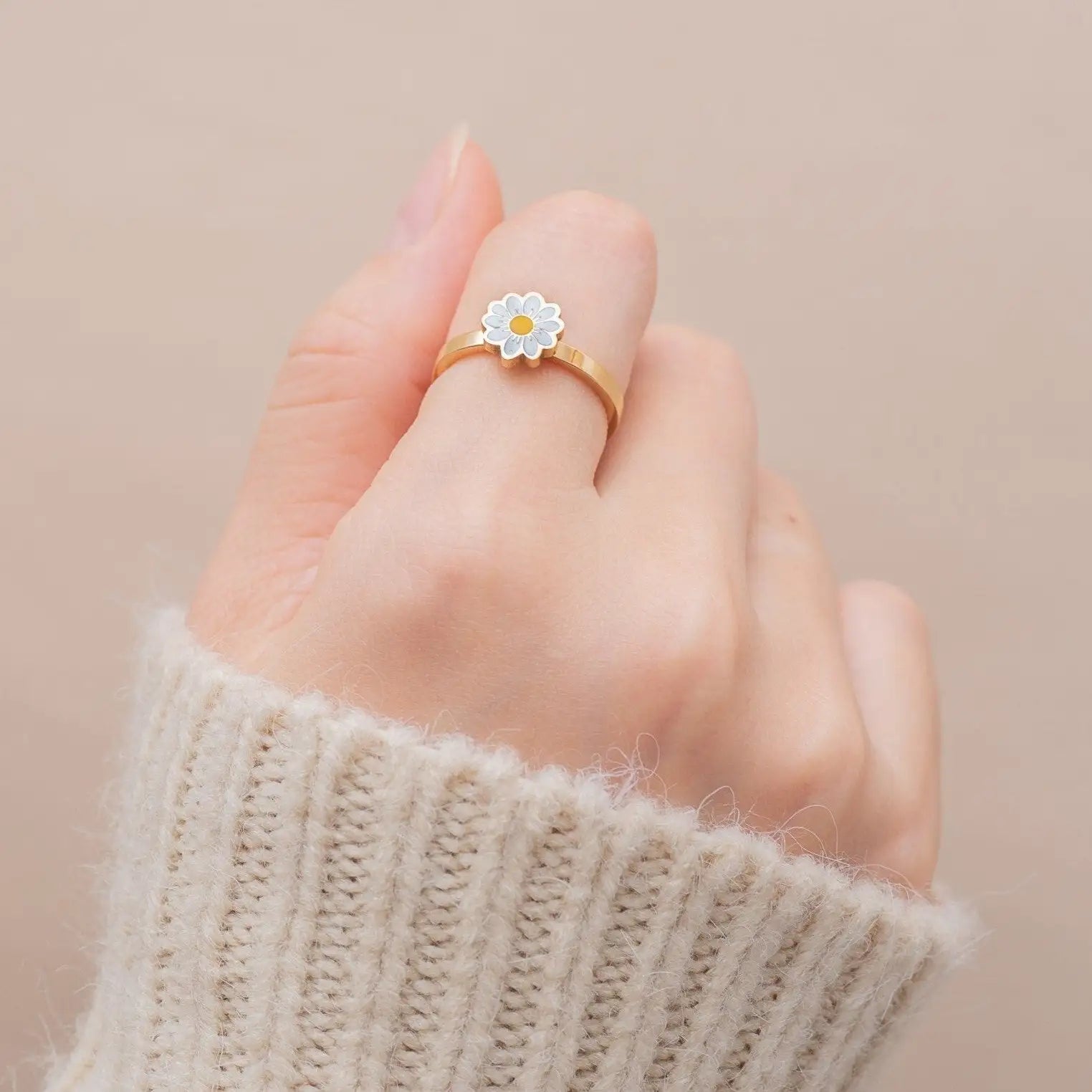 Fidget Spinner Ring for Women
