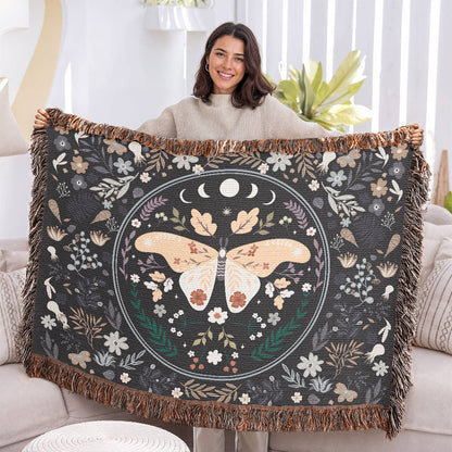 Sentimental butterfly blanket gift presented in luxury packaging - GLiMOT
