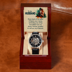 Romantic Watch – “To My Husband with a message card” - GLiMOT