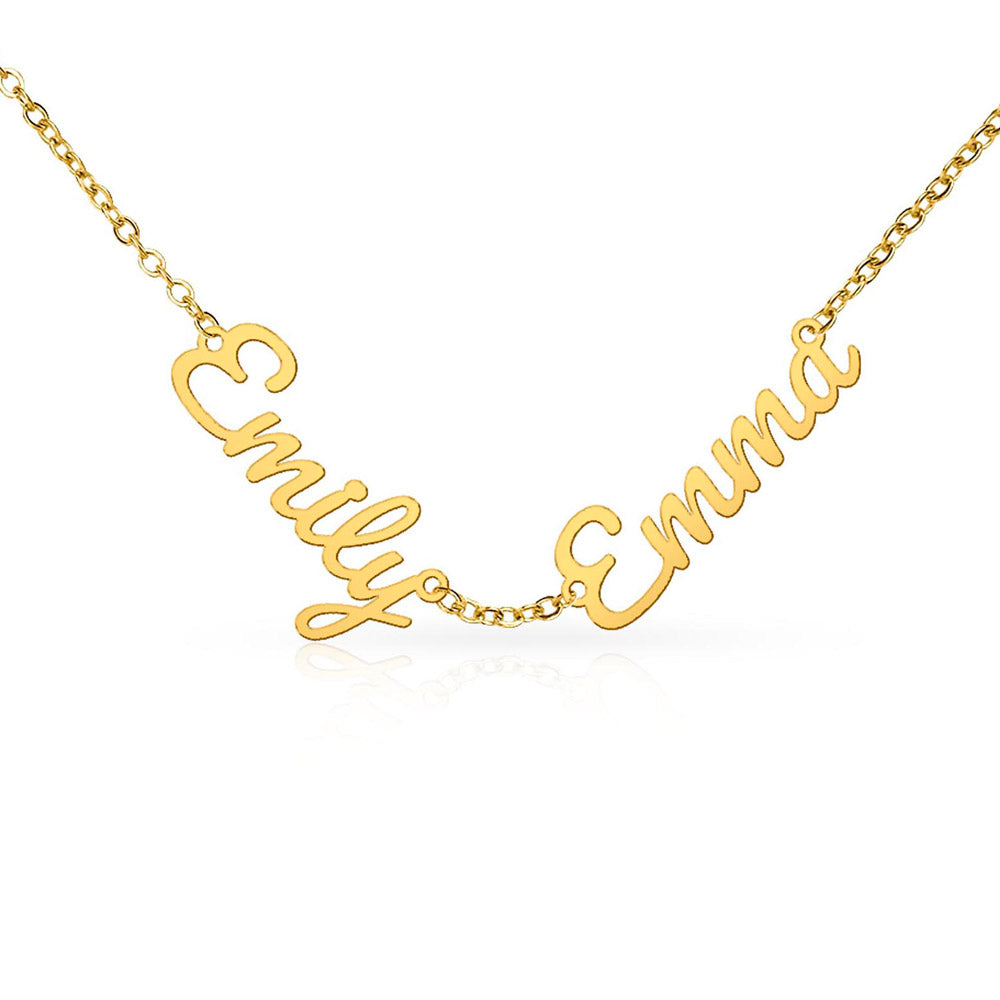 Custom Multi Name Necklace