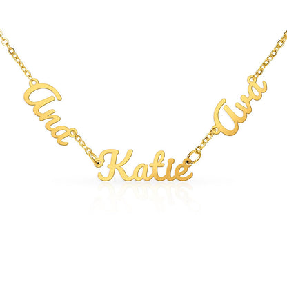 Custom Multi Name Necklace