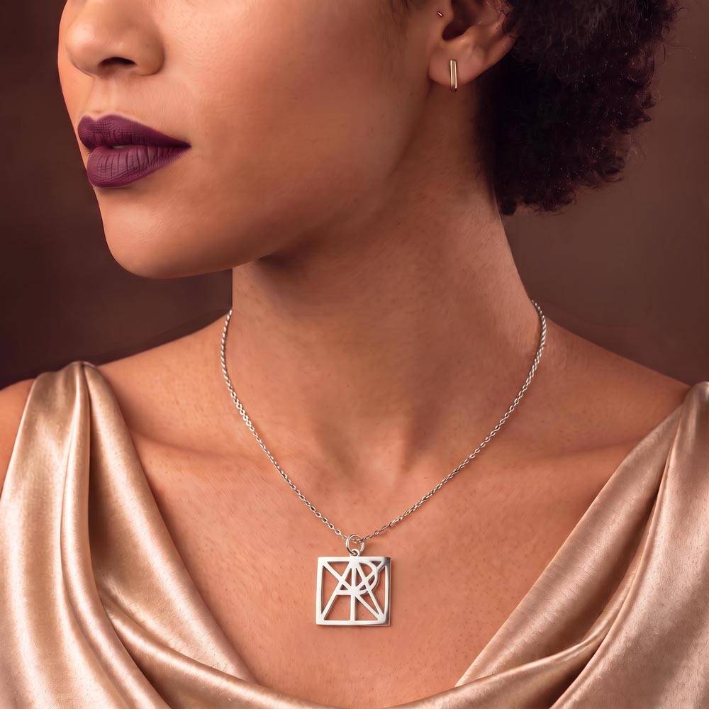 Custom Monogram Necklace for her