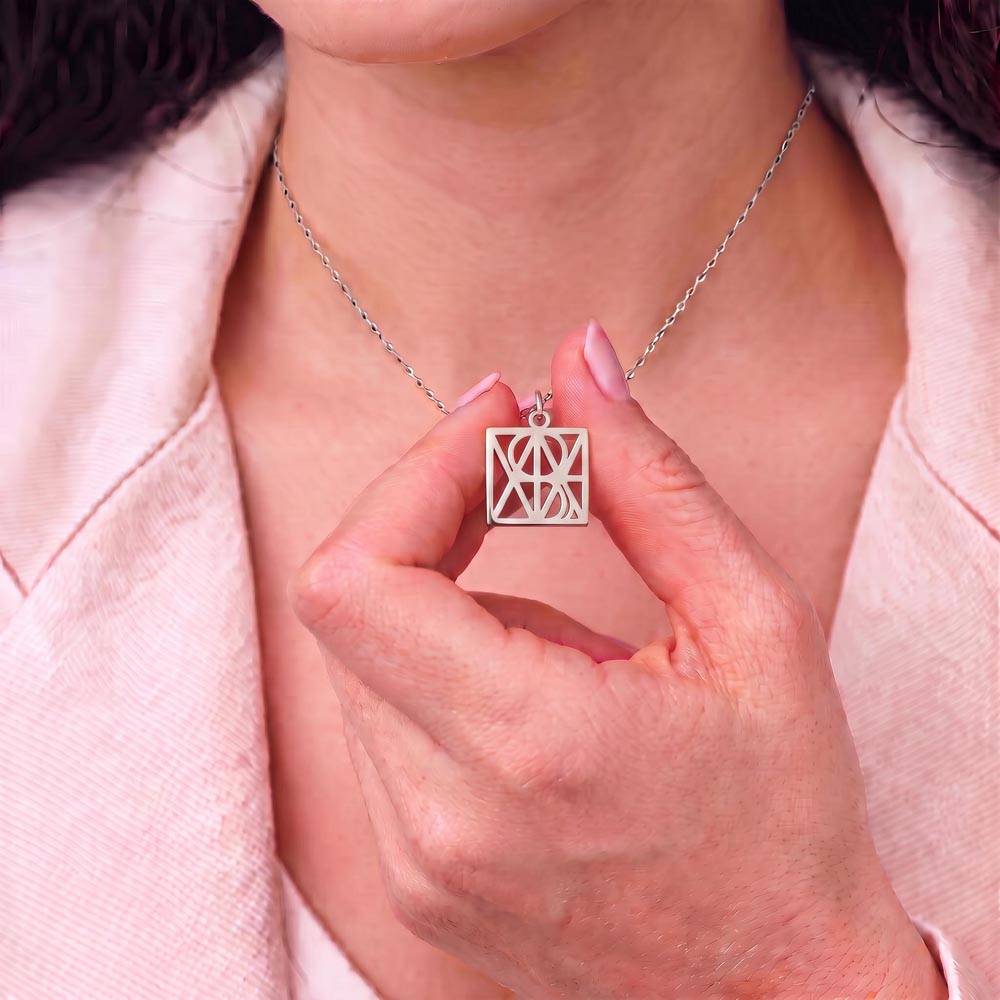 Custom Monogram Necklace for her