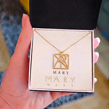Custom Monogram Necklace for her