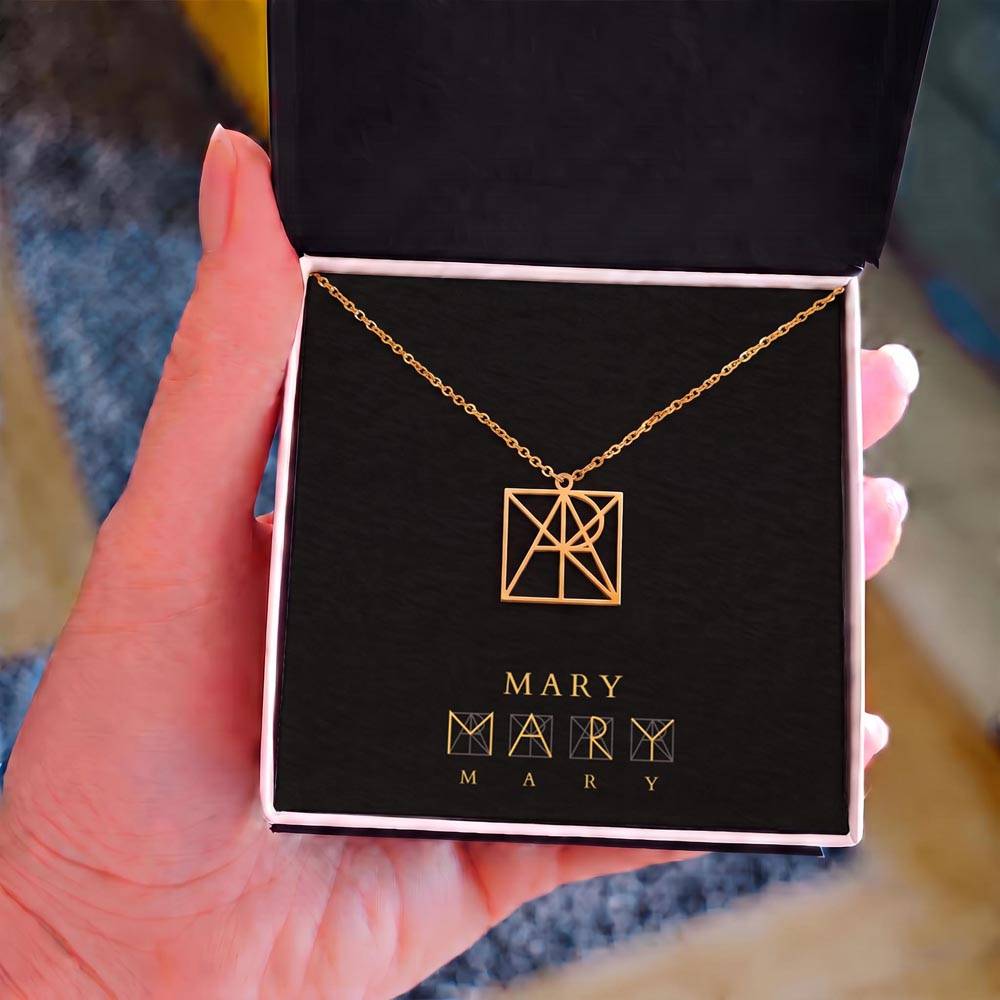 Custom Monogram Necklace for her