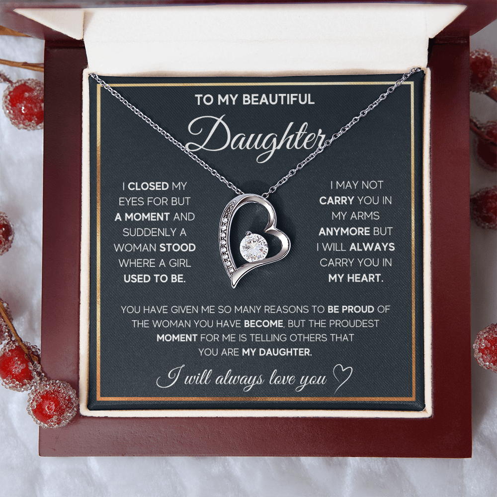To My Daughter, I Will Always Carry You In My Heart - GLiMOT