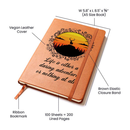 Adventure Seeker Journal – Wilderness Sunset Notebook - GLiMOT