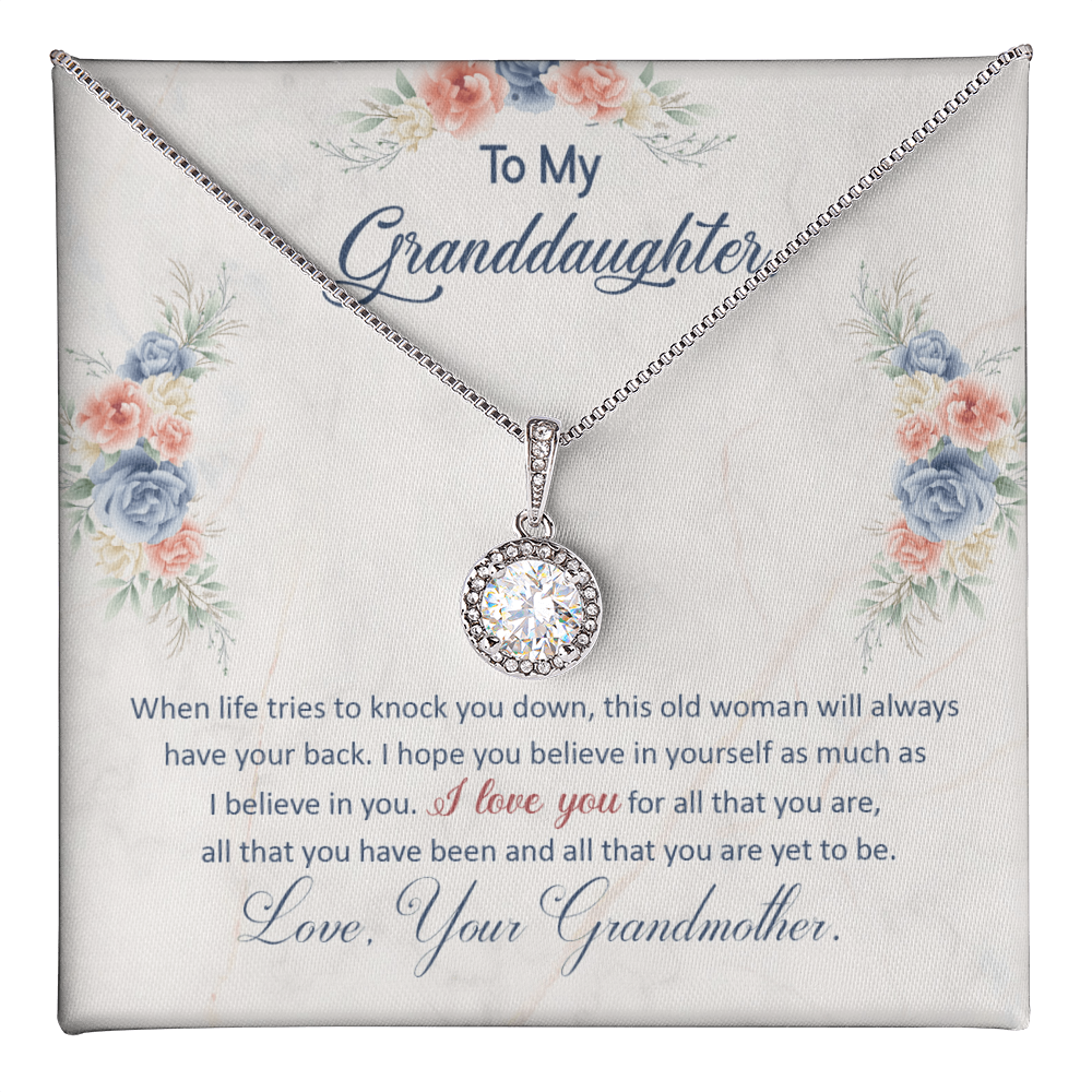 To My Granddaughter, This Old Woman Will Always Have Your Back - GLiMOT