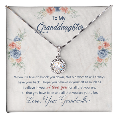 To My Granddaughter, This Old Woman Will Always Have Your Back - GLiMOT