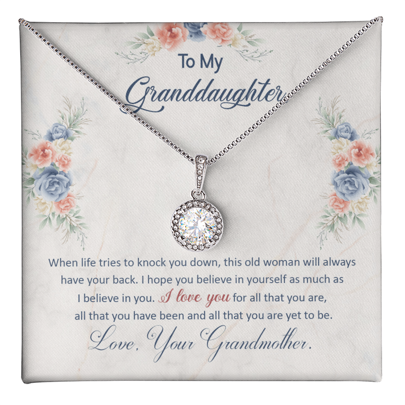 To My Granddaughter, This Old Woman Will Always Have Your Back