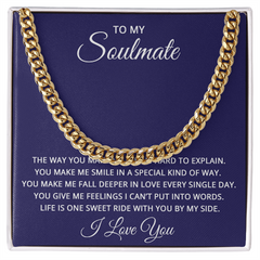 To My Soulmate – A Gift as Strong as Our Love