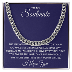To My Soulmate – A Gift as Strong as Our Love