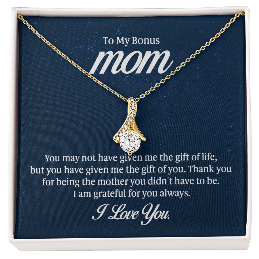 To my Bonus Mum -Thanks for the Gift of You, I Love You - GLiMOT