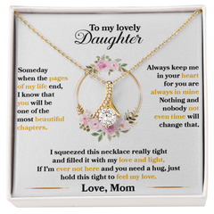 To My Lovely Daughter, Hold This Tight To Feel My Love