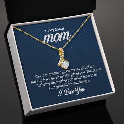 To my Bonus Mum -Thanks for the Gift of You, I Love You - GLiMOT