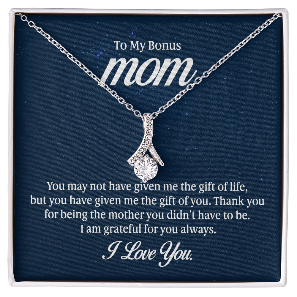 To my Bonus Mum -Thanks for the Gift of You, I Love You - GLiMOT