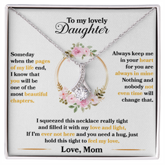 To My Lovely Daughter, Hold This Tight To Feel My Love